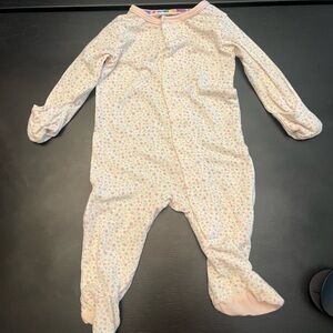 Magnetic Me Pink Floral Footie